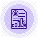Presupuesto Finanzas Dinero Icono