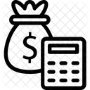Presupuesto Calculo Calculadora Icono