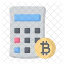 Presupuesto bitcoin  Icono