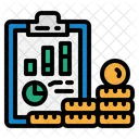 Presupuesto financiero  Icono