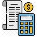 Presupuesto financiero  Icono