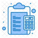 Presupuesto Calcular Calculadora Icono