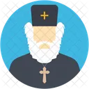 Sacerdote Religioso Pastore Icon