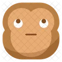 Pretend Monkey Emoji Icon