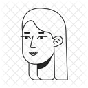 Beautiful Pretty Student Icon
