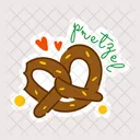Pretzel Knot Cookie Dough Twist Icon