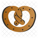 Pretzel Food Bakery Icon