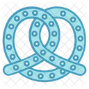 Bakery Pretzel Cookie Icon