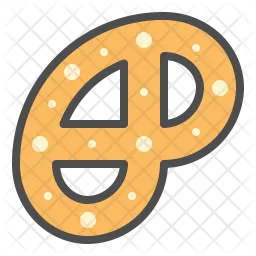 Pretzel cookie  Icon