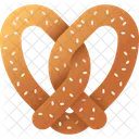 Pretzel Food Bakery Icon