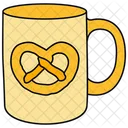 Pretzel Snack Bakery Icon