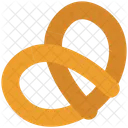 Pretzel Pastry Baked Icon