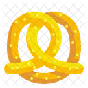 Pretzel Pastry Sweet Icon