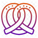 Pretzel Pastry Bakery Takeaway Street Food Truck Icon