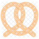 Pretzel Sweet Snack Icon