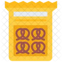 Pretzel Food Bakery Icon