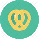 Pretzel Bread Bakery Icon