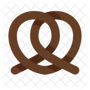 Pretzel Food And Restaurant Take Away Icon