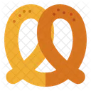 Pretzel Food Bakery Icon