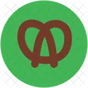 Pretzel Bread Bakery Icon