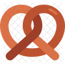 Pretzel Bakery Food Icon