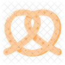 Pretzel Food Bakery Icon