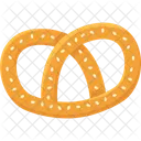 Pretzel Food Bakery Icon