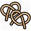 Pretzel Food Bakery Icon