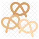 Pretzel Food Bakery Icon