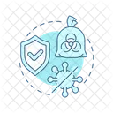 Prevent infection spread  Icon
