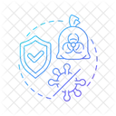 Prevent infection spread  Icon