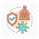 Prevent infection spread  Icon