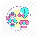 Medicine Fraud Medication Safety Retail Pharmacy Icon