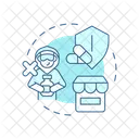 Medicine Fraud Medication Safety Retail Pharmacy Icon