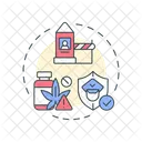 Prevention Of Cross Border Crime  Icon