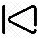 Previous Step Backward Icon