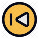 Previous Track Music Player Audio Icon