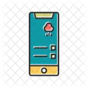 Telefone Previsao Do Tempo Previsao Telefone Icon