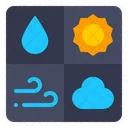 Pronóstico del tiempo  Icono