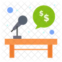 Price Announcement Election Microphone Icon