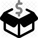 Price Box Cost Sale Icon