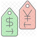 Price Comparison Lineal Color Icon Icon