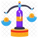 Price Comparison Balance Stability Icon