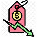 Price Down Tag Discount Icon