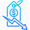 Price Down Tag Discount Icon