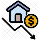 Price Down Discount Sale Icon