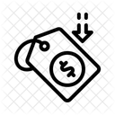 Price Drop Arrow Icon