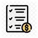 Price List Menu Icon