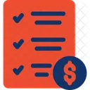 Price List Menu Icon