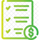 Price List Menu Icon